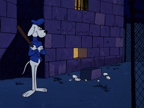 Screenshots from the 1974 DePatie Freleng cartoon The Big House Ain