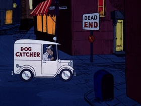 Screenshots from the 1974 DePatie Freleng cartoon The Big House Ain