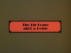 Screenshots from the 1974 DePatie Freleng cartoon The Big House Ain