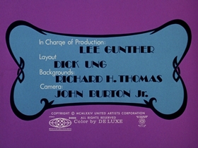 Screenshots from the 1974 DePatie Freleng cartoon The Big House Ain