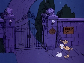 Screenshots from the 1974 DePatie Freleng cartoon Mother Dogfather