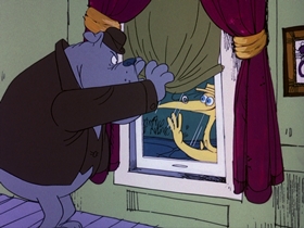 Screenshots from the 1974 DePatie Freleng cartoon Mother Dogfather