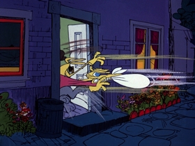 Screenshots from the 1974 DePatie Freleng cartoon Mother Dogfather