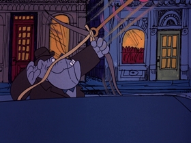 Screenshots from the 1974 DePatie Freleng cartoon Mother Dogfather