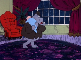 Screenshots from the 1974 DePatie Freleng cartoon Mother Dogfather