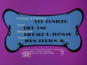 Screenshots from the 1974 DePatie Freleng cartoon Mother Dogfather