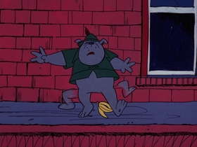 Screenshots from the 1974 DePatie Freleng cartoon Bows and Errors