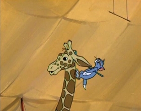 Screenshots from the 1975 Hanna-Barbera cartoon Stay Awake or Else...