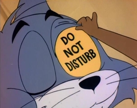 Screenshots from the 1975 Hanna-Barbera cartoon Stay Awake or Else...