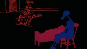 Screenshots from the 1975 Bakshi Animation cartoon Coonskin