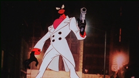 Screenshots from the 1975 Bakshi Animation cartoon Coonskin