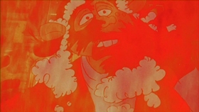 Screenshots from the 1975 Bakshi Animation cartoon Coonskin