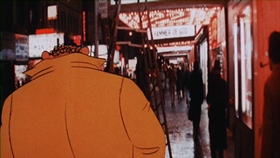Screenshots from the 1975 Bakshi Animation cartoon Coonskin