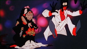 Screenshots from the 1975 Bakshi Animation cartoon Coonskin
