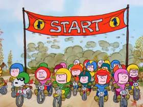 Screenshots from the 1975 Bill Melendez Productions cartoon You