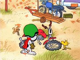 Screenshots from the 1975 Bill Melendez Productions cartoon You