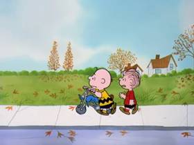 Screenshots from the 1975 Bill Melendez Productions cartoon You