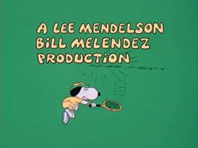 Screenshots from the 1975 Bill Melendez Productions cartoon You
