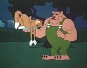 Screenshots from the 1975 Filmation cartoon Cupid The Cat