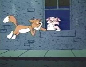 Screenshots from the 1975 Filmation cartoon Cupid The Cat