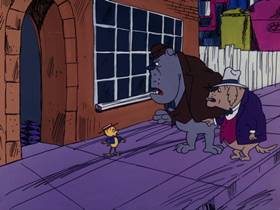 Screenshots from the 1975 DePatie Freleng cartoon Watch the Birdie