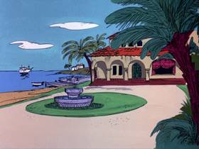 Screenshots from the 1975 DePatie Freleng cartoon Saltwater Tuffy