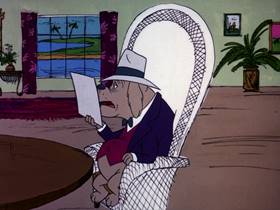Screenshots from the 1975 DePatie Freleng cartoon Saltwater Tuffy