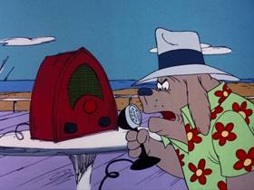 Screenshots from the 1975 DePatie Freleng cartoon Saltwater Tuffy