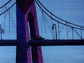 Screenshots from the 1975 DePatie Freleng cartoon M-O-N-E-Y Spells Love