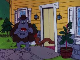 Screenshots from the 1975 DePatie Freleng cartoon Rock-A-Bye Maybe