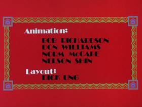 Screenshots from the 1975 DePatie Freleng cartoon Rock-A-Bye Maybe