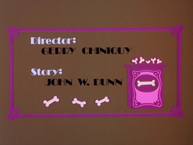 Screenshots from the 1975 DePatie Freleng cartoon Haunting Dog