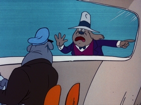 Screenshots from the 1975 DePatie Freleng cartoon Eagle Beagles