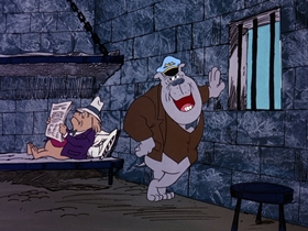 Screenshots from the 1975 DePatie Freleng cartoon Eagle Beagles