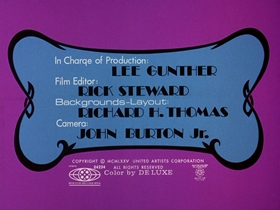 Screenshots from the 1975 DePatie Freleng cartoon Eagle Beagles