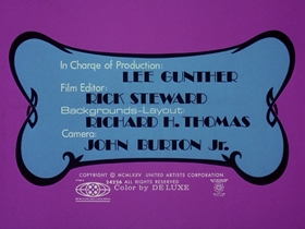 Screenshots from the 1975 DePatie Freleng cartoon From Nags to Riches