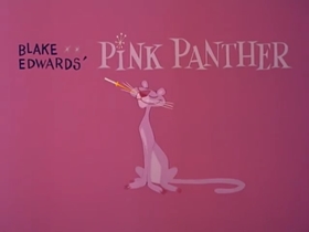 Screenshots from the 1975 DePatie Freleng cartoon Pink Streaker