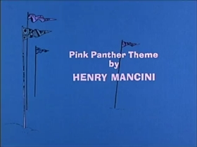 Screenshots from the 1975 DePatie Freleng cartoon Pink Streaker