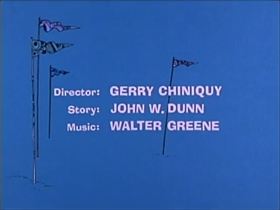 Screenshots from the 1975 DePatie Freleng cartoon Pink Streaker