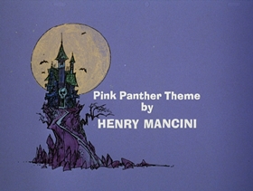 Screenshots from the 1975 DePatie Freleng cartoon Pink Plasma