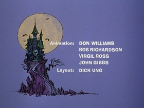 Screenshots from the 1975 DePatie Freleng cartoon Pink Plasma