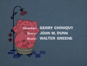 Screenshots from the 1975 DePatie Freleng cartoon Pink Elephant