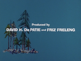 Screenshots from the 1975 DePatie Freleng cartoon Keep Our Forests Pink