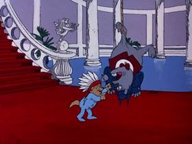 Screenshots from the 1975 DePatie Freleng cartoon Rockhounds