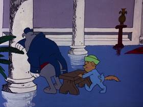 Screenshots from the 1975 DePatie Freleng cartoon Rockhounds