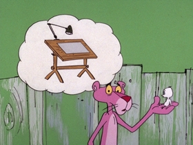 Screenshots from the 1975 DePatie Freleng cartoon Bobolink Pink