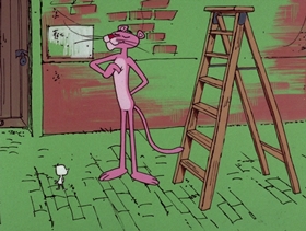 Screenshots from the 1975 DePatie Freleng cartoon Bobolink Pink