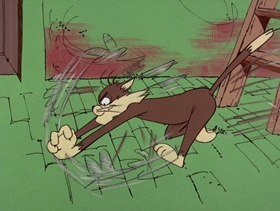 Screenshots from the 1975 DePatie Freleng cartoon Bobolink Pink