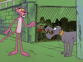 Screenshots from the 1975 DePatie Freleng cartoon Bobolink Pink