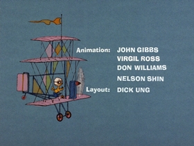 Screenshots from the 1975 DePatie Freleng cartoon Bobolink Pink